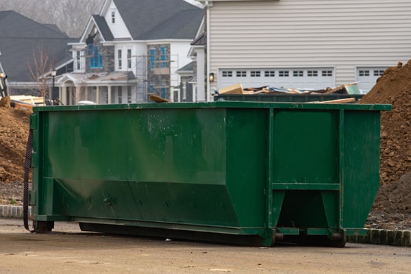 you can rent a construction dumpster for a period of 7 to 30 days